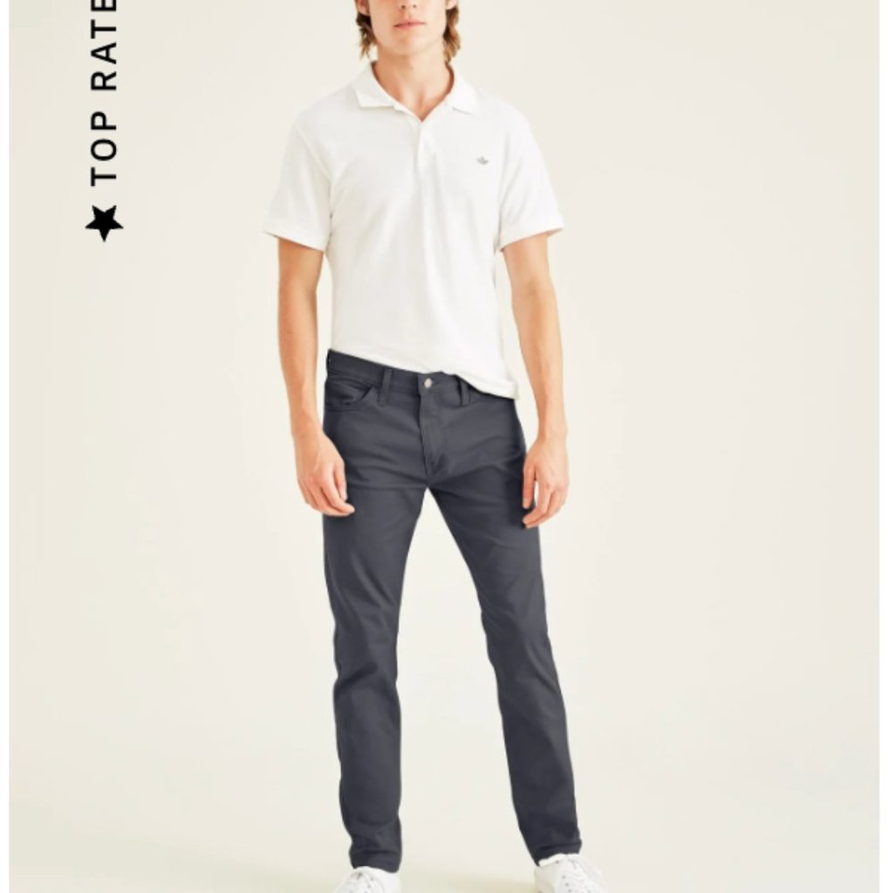 Dockers Jean Cut Pants Slim Fit Gray 32x30